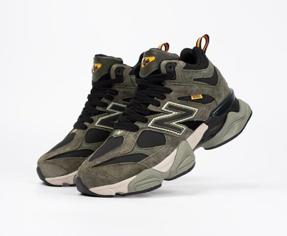 Зимние New Balance 9060 High green