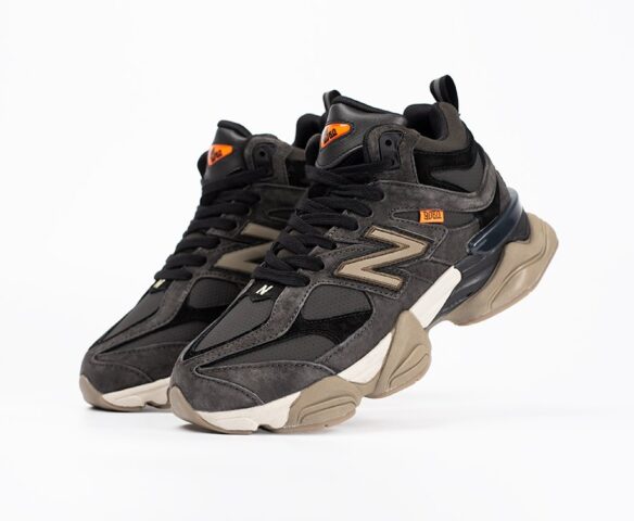 Зимние New Balance 9060 High серые