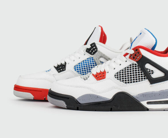 Nike Air Jordan 4 White / Multicolor new Nike Air Jordan 4 White / Multicolor new