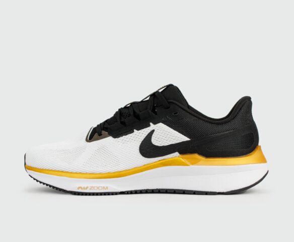 Nike Air Zoom Structure 25 White Black Nike Air Zoom Structure 25 White Black