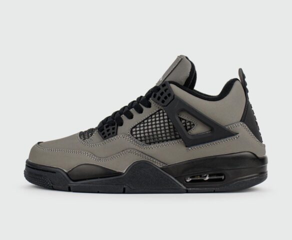 Nike Air Jordan 4 Grey / Black Ftwr. New Nike Air Jordan 4 Grey / Black Ftwr. New