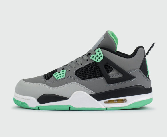 Nike Air Jordan 4 Retro Green Glow Qual. Nike Air Jordan 4 Retro Green Glow Qual.