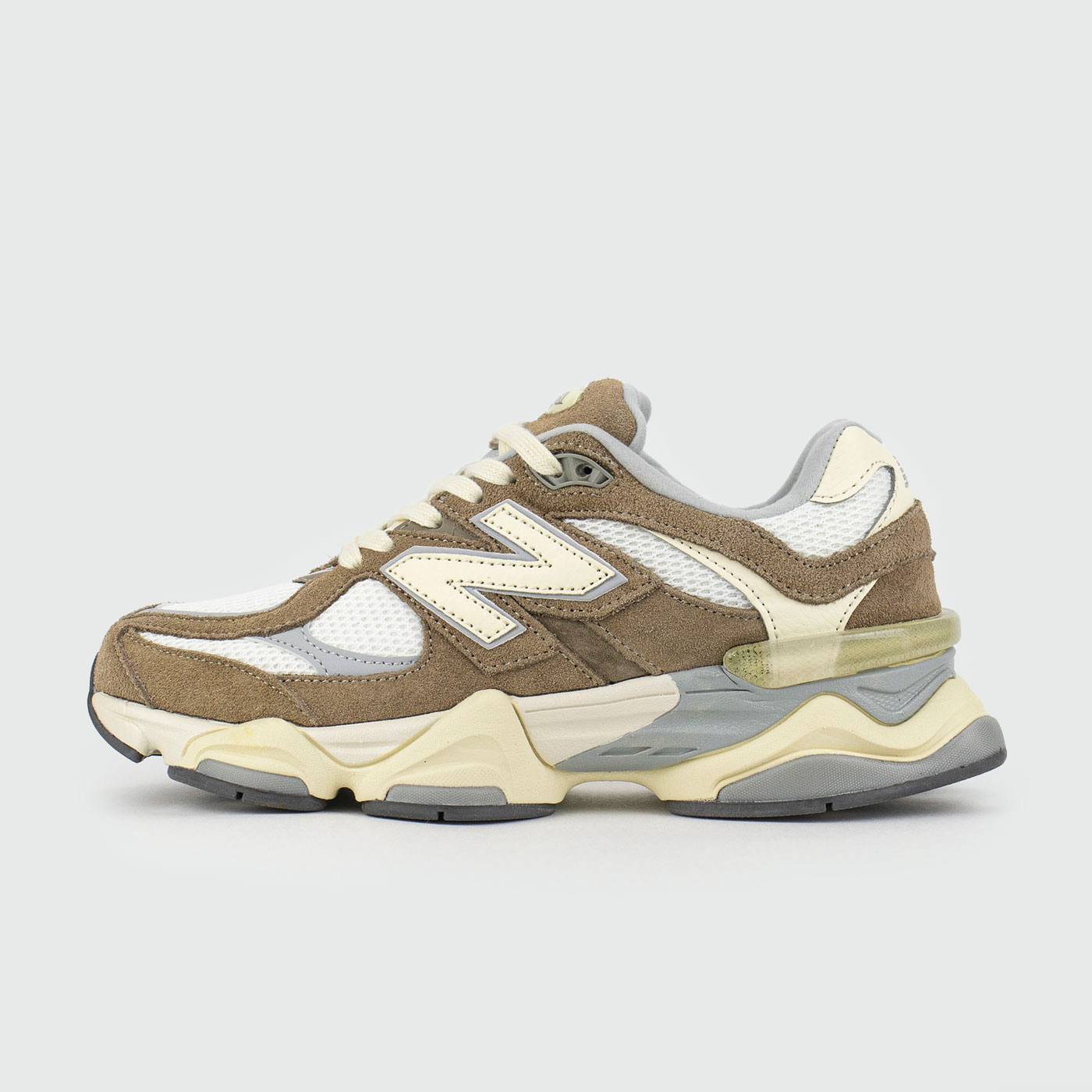 New Balance 9060 Brown White Wmns