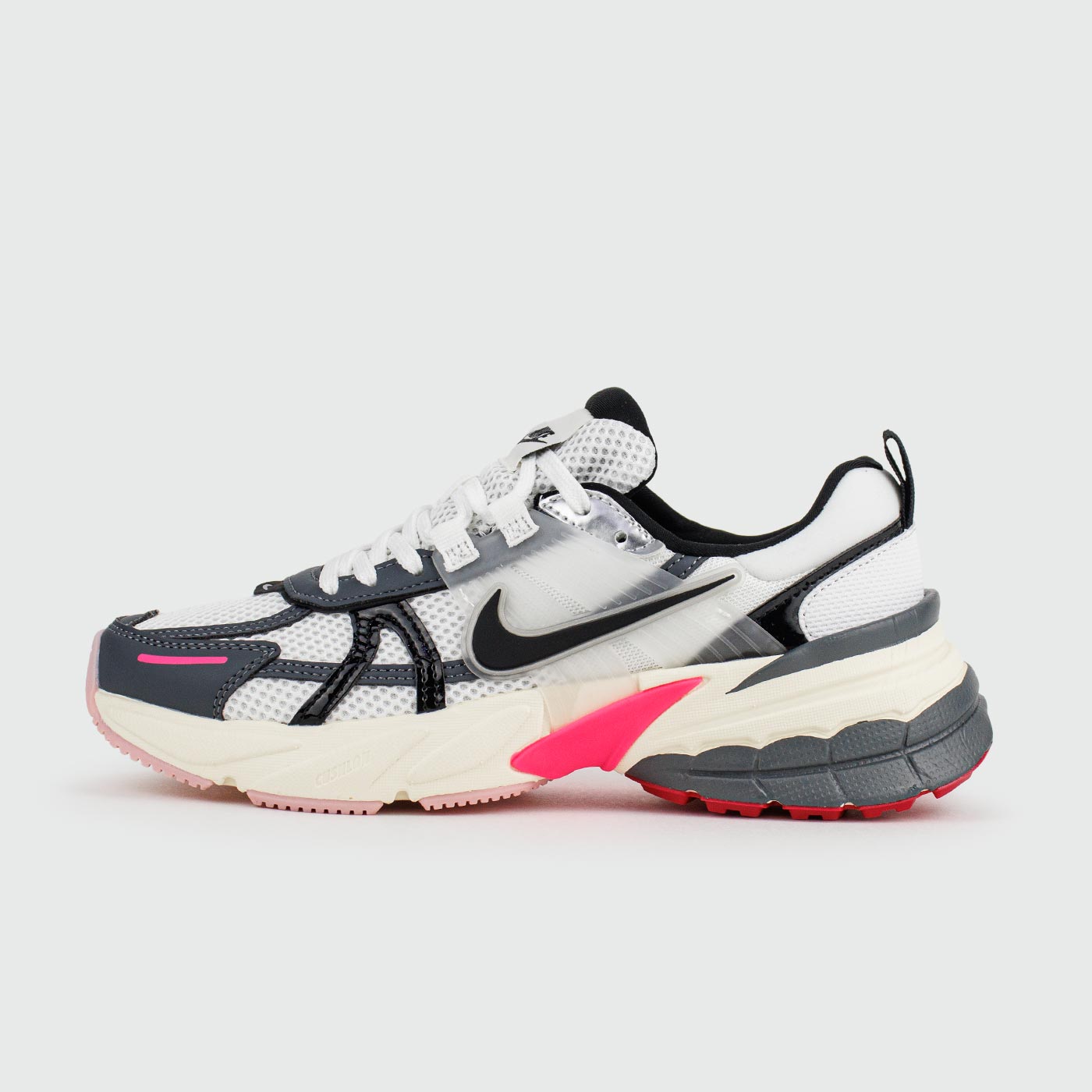 Nike V2K Run White Grey Wmns